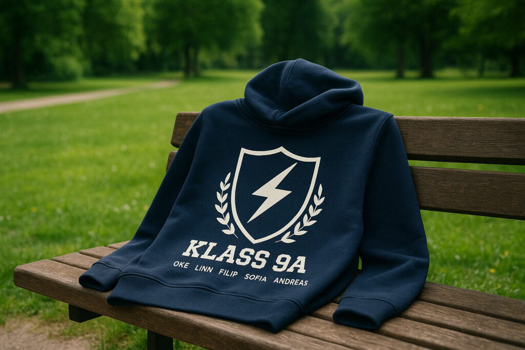 När ska man beställa klasströja?