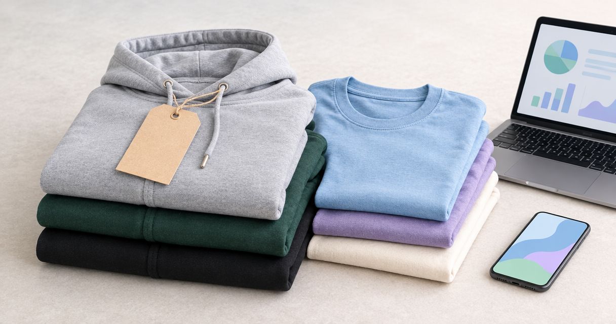 Kan man beställa både hoodies och t-shirts i samma klassorder?